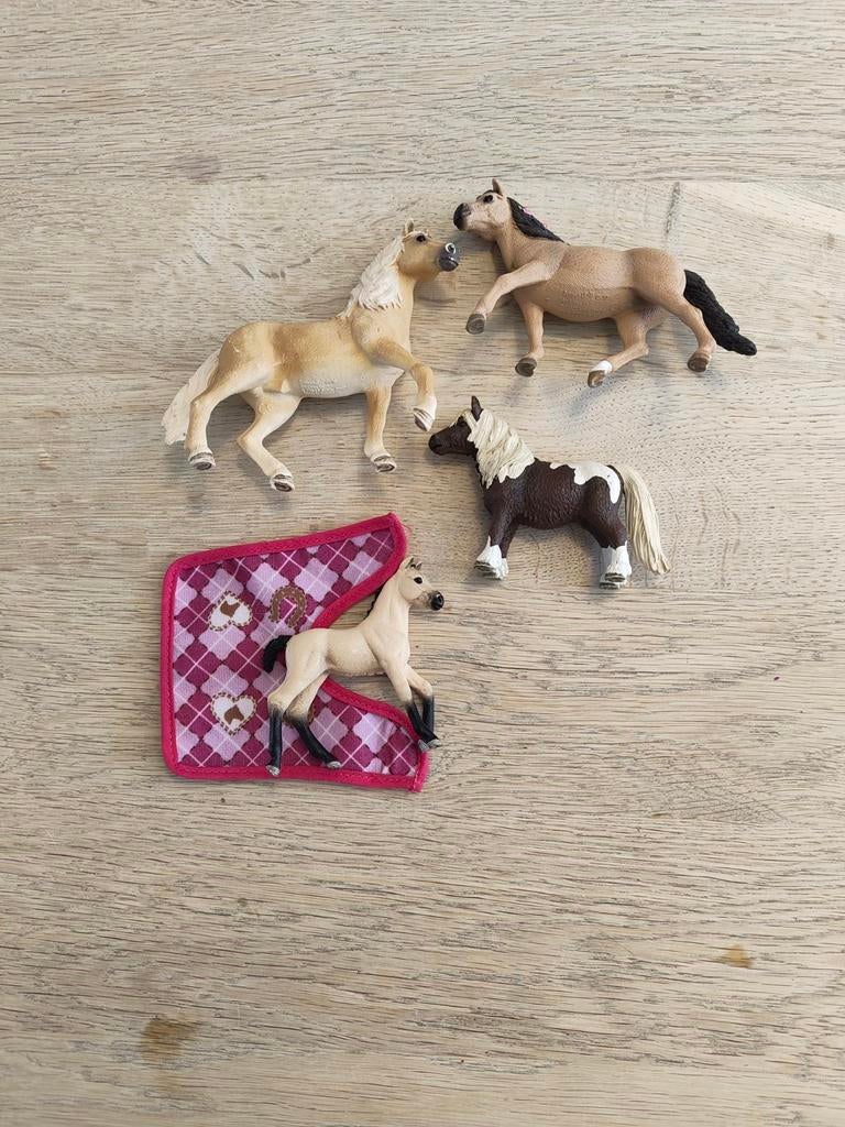 Schleich paardjes, Ophalen of Verzenden, Gebruikt