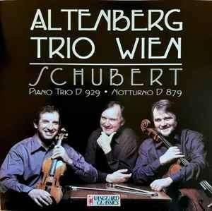 cd Schubert : Piano trio D929, Adagio notturno Altenberg tri, Ophalen of Verzenden, Romantiek, Zo goed als nieuw, Kamermuziek