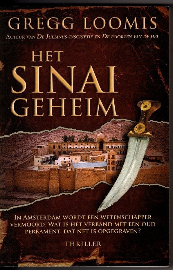 Het Sinaï Geheim, Thriller, Gelezen, Ophalen of Verzenden, Nederland, Greg Loomis
