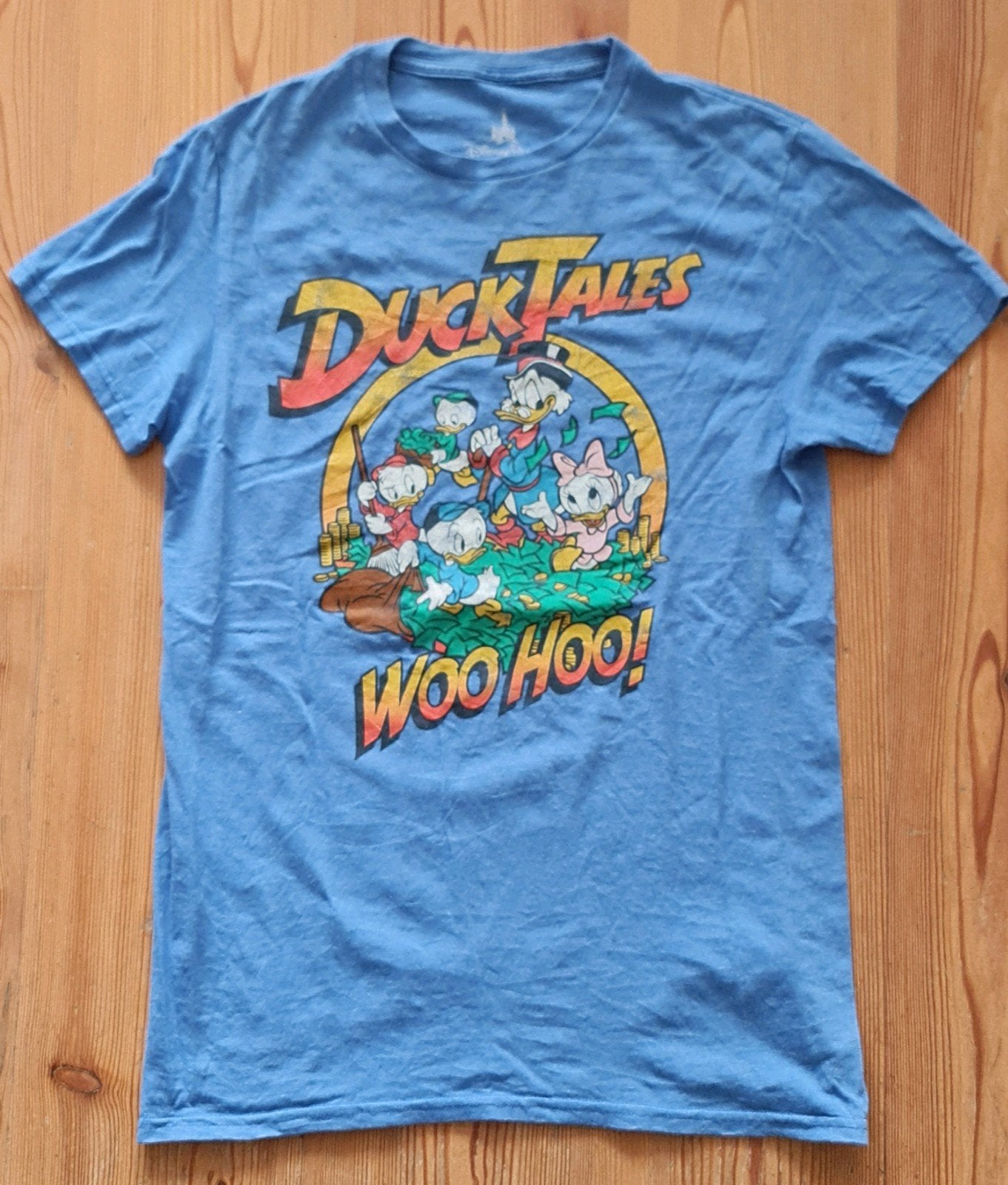 DuckTales T-Shirt - Maat S, Ophalen of Verzenden, Gedragen, Maat 46 (S) of kleiner, Blauw