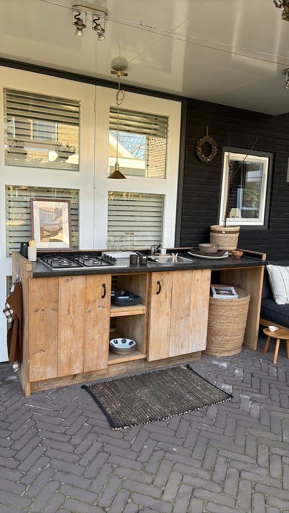 Buitenkeuken, Ophalen of Verzenden, Zo goed als nieuw, Wit