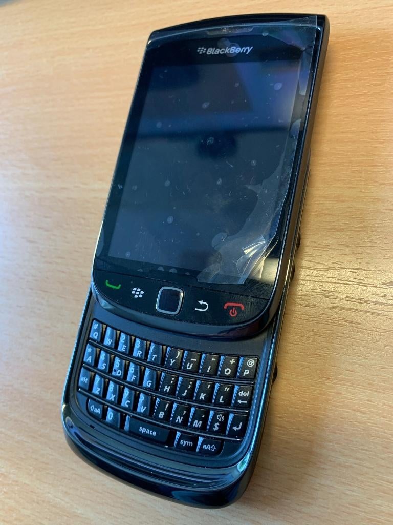 BlackBerry Torch 9800 NIEUW, Zwart, Touchscreen, Nieuw, 3 tot 6 megapixel