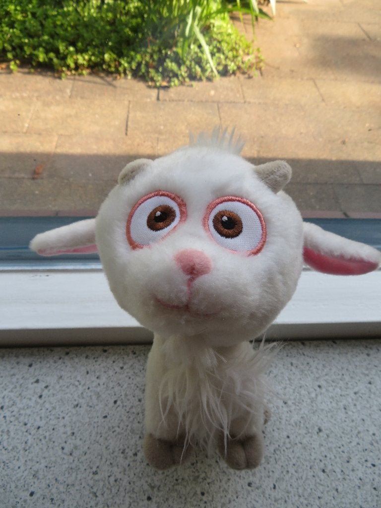 Geit of geitje van Despicable ME 3 meet ca 20 cm, Ophalen of Verzenden, Zo goed als nieuw, Overige typen, Wasbaar