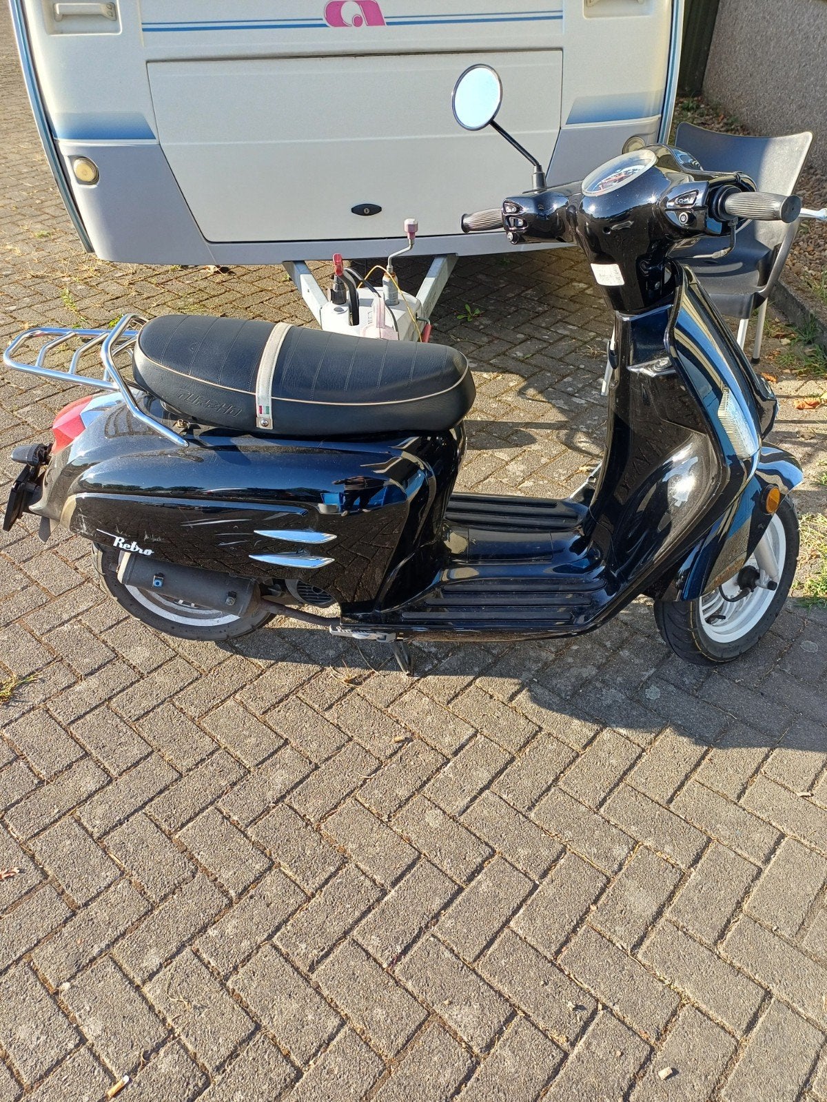 turbho scooter gele plaat, Gebruikt, Benzine, Ophalen, Overige merken