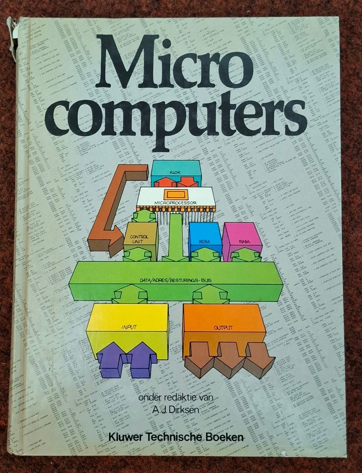 Microcomputers - Kluwers Technische Boeken, Boeken, Ophalen of Verzenden, Gelezen, Hardware, A.J.D. Dirksen