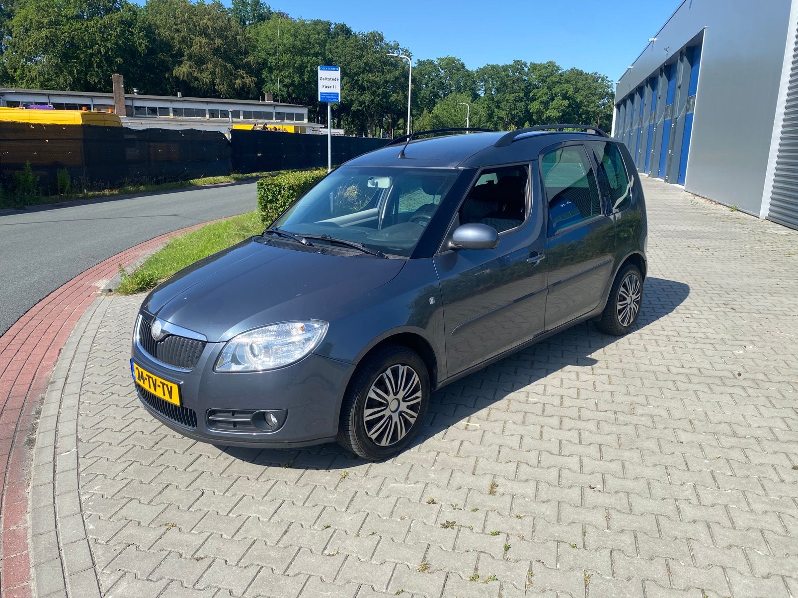 Skoda Roomster 1.4 16V  STYLE LPG AIRCO 2007 Grijs, Voorwielaandrijving, 4 cilinders, Roomster, 49 €/maand