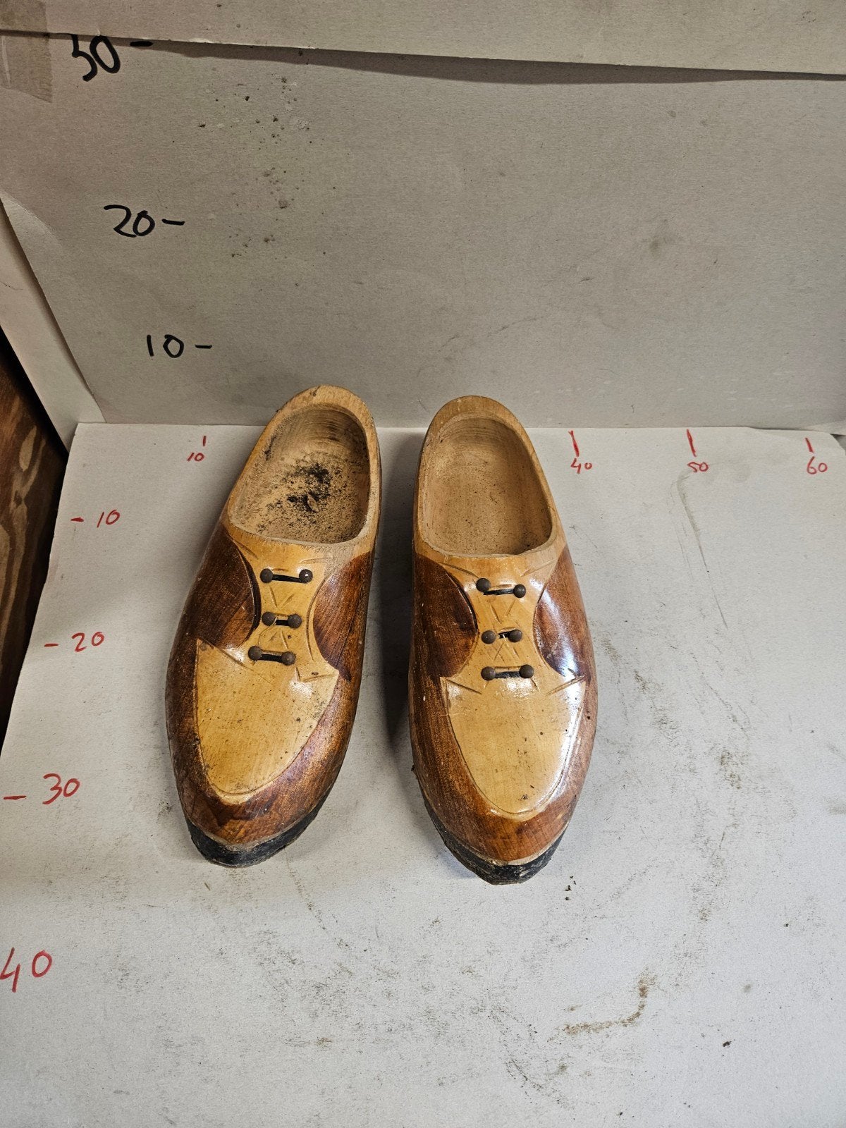 Decoratieve Houten Klompen - Vintage Stijl, Ophalen of Verzenden