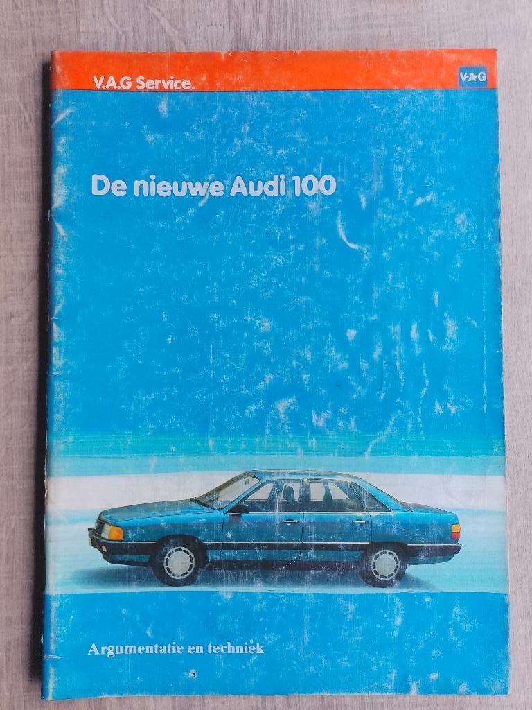V.A.G  dealer  De nieuwe Audi 100 C2 type 44 introductieboek, Ophalen of Verzenden