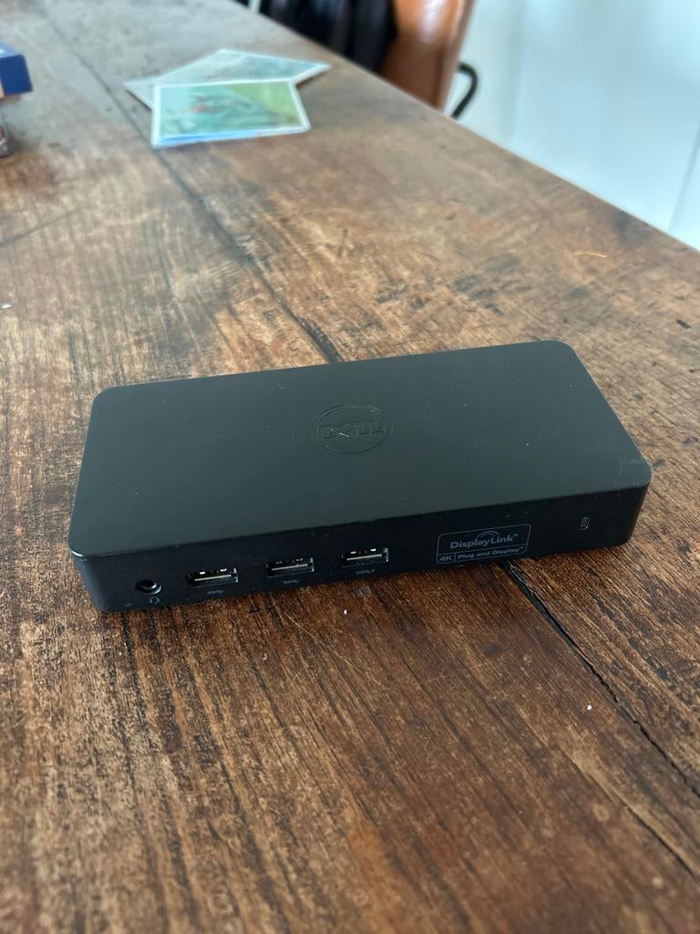 Dell D3100 DisplayLink 4K Docking Station, Ophalen of Verzenden, Gebruikt, Docking station, Laptop