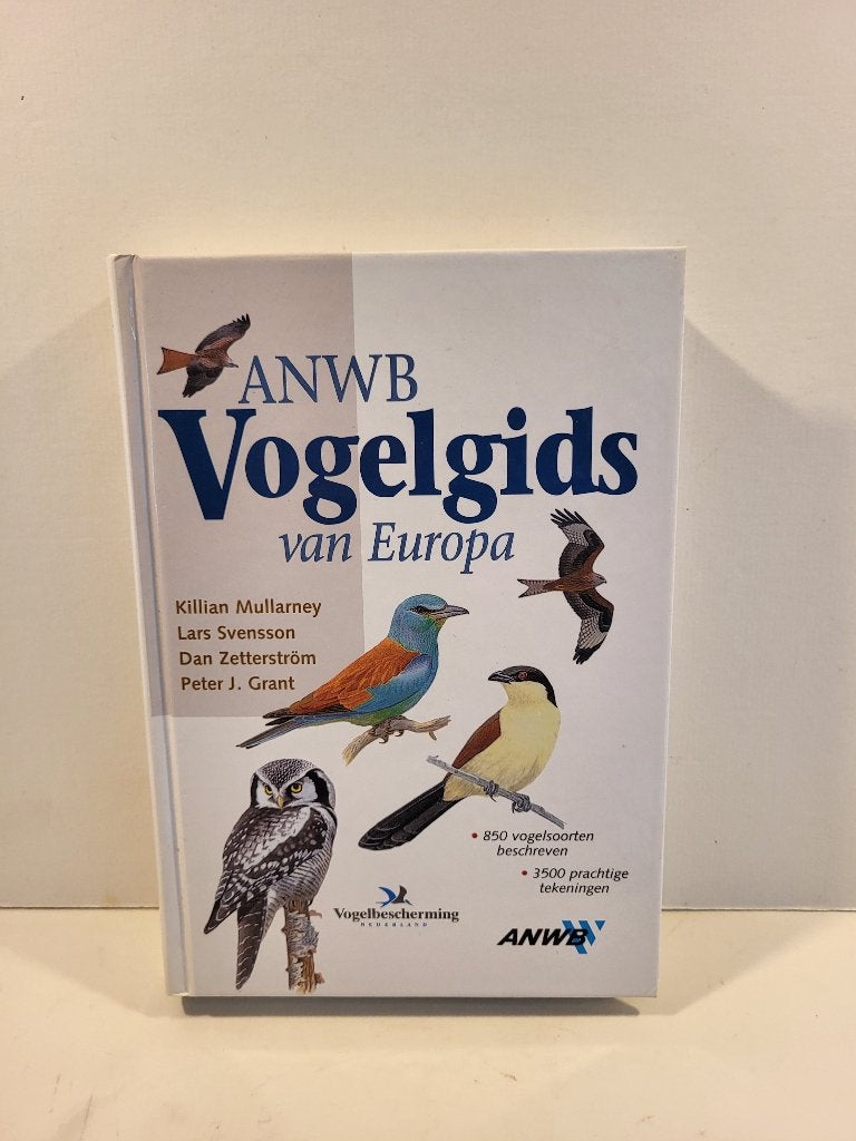 Mullarney e.a.				ANWB Vogelgids van Europa, Boeken, Ophalen of Verzenden, Zo goed als nieuw, Vogels