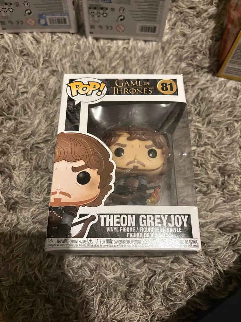 Game of Thrones Funko Pop Theon Greyjoy 81, Ophalen of Verzenden, Zo goed als nieuw