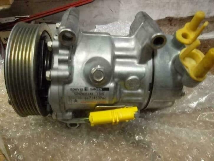 airco compressor peugeot CITROEN aircopomp, Ophalen of Verzenden