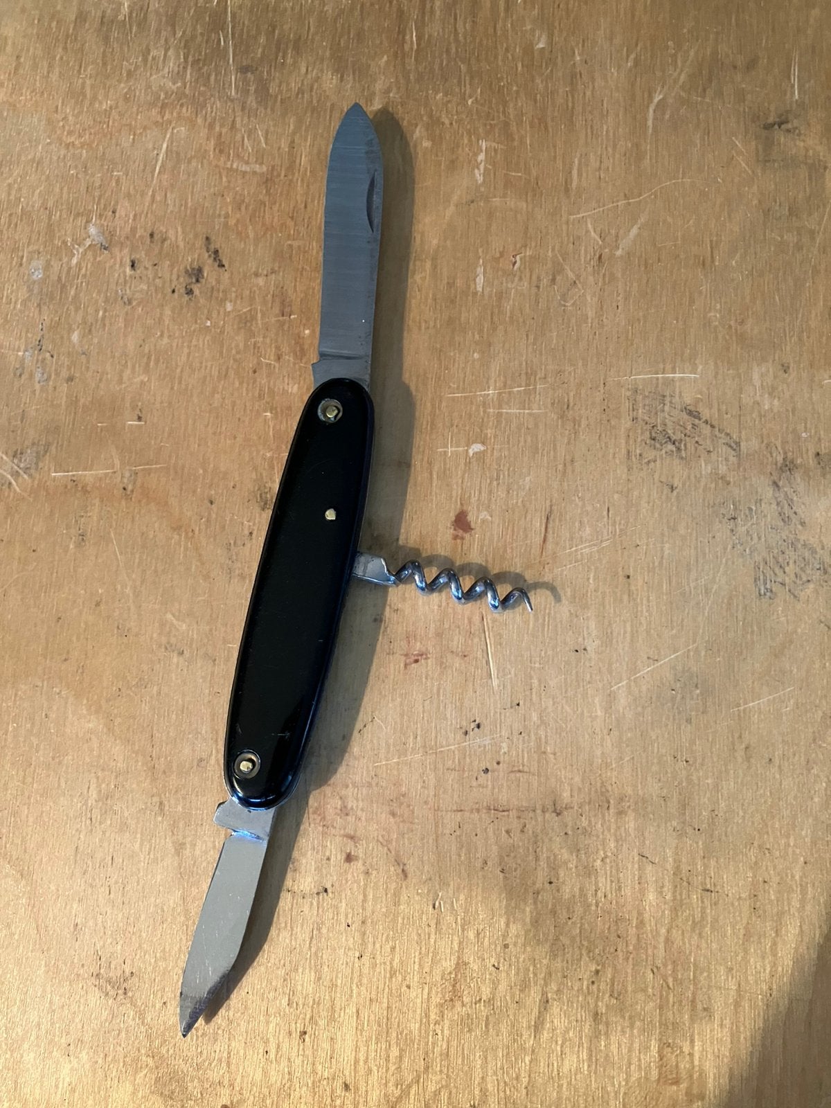 Antiek zakmes met kurkentrekker, Antiek en Kunst, Antiek | Gereedschap en Instrumenten, Ophalen