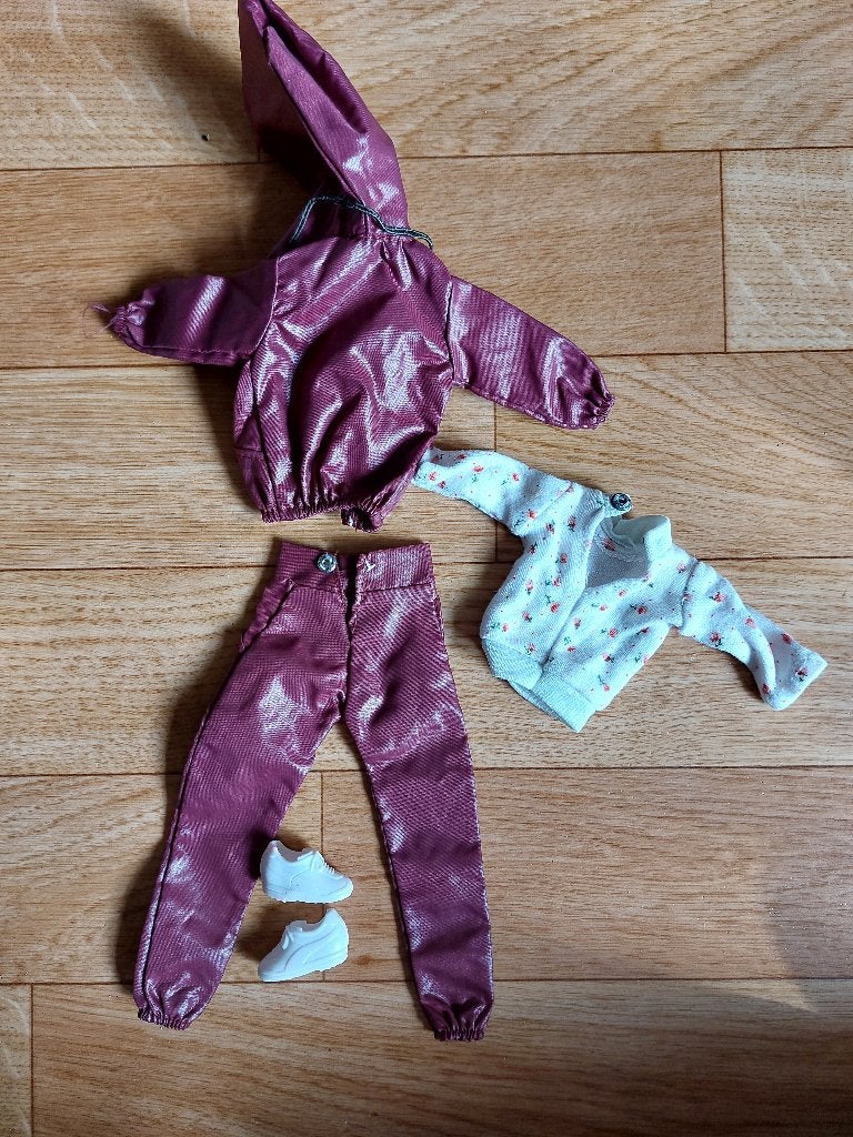 Vintage Fleur regenpakje, Ophalen of Verzenden, Gebruikt, Kleertjes