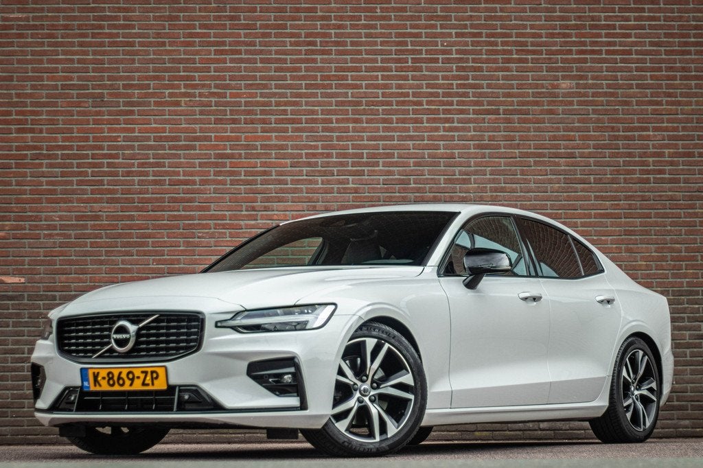 Volvo S60 B4 R-Design, Harman/Kardon, Stoel & Stuurverwarmin, 4 cilinders, 1969 cc, Wit, Origineel Nederlands