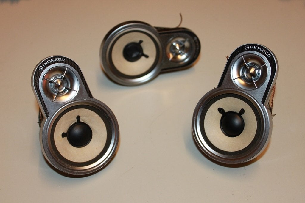 Pioneer Mid & Hoog unit van TS-168, Gebruikt, Overige typen, Minder dan 60 watt, Ophalen