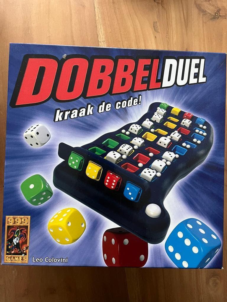 Spel Dobbel duel, Ophalen of Verzenden, Zo goed als nieuw, 999 games