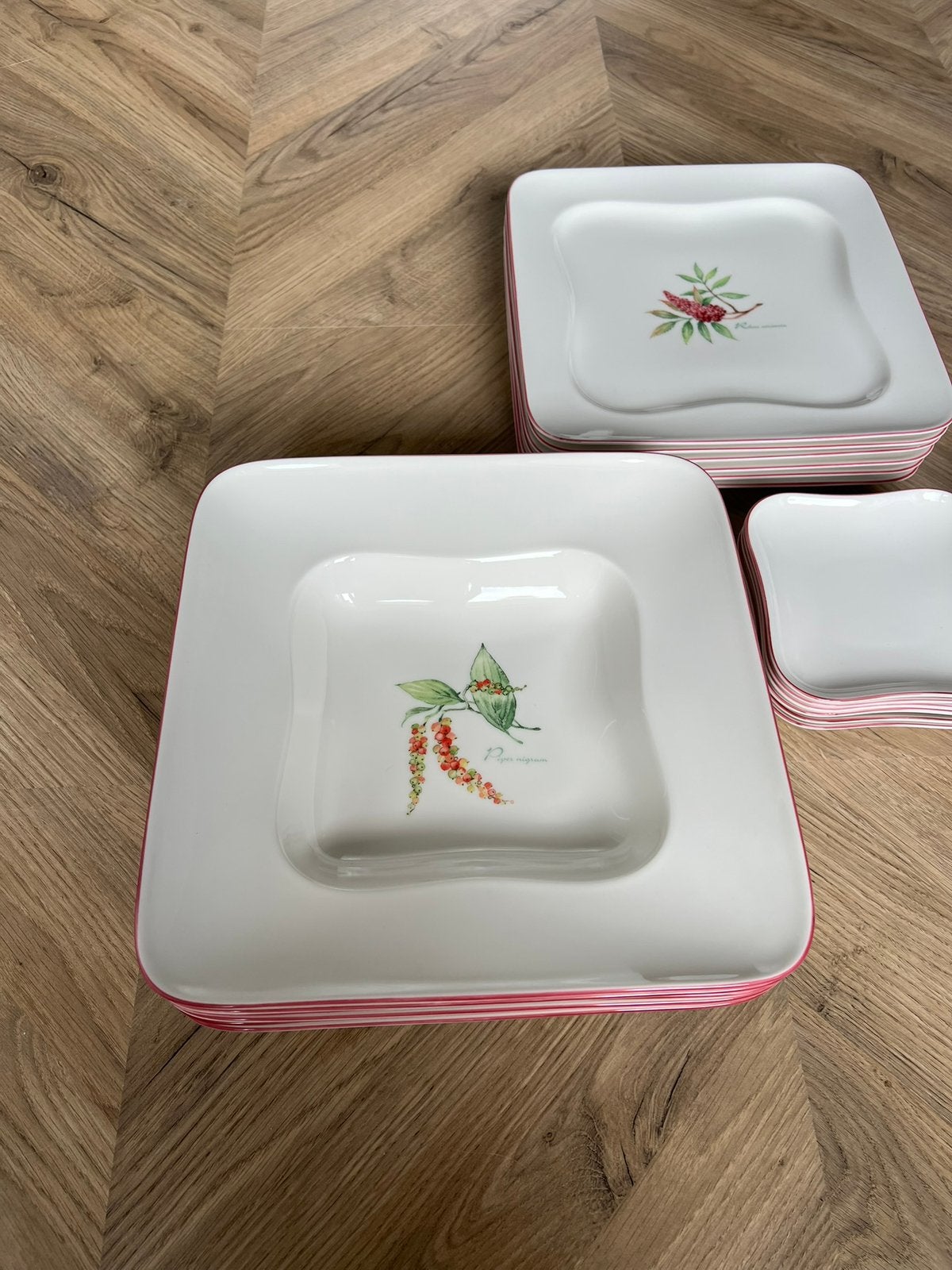 Villeroy & Boch Vivo servies 24 delig 6 persoons bloemmotief, Ophalen