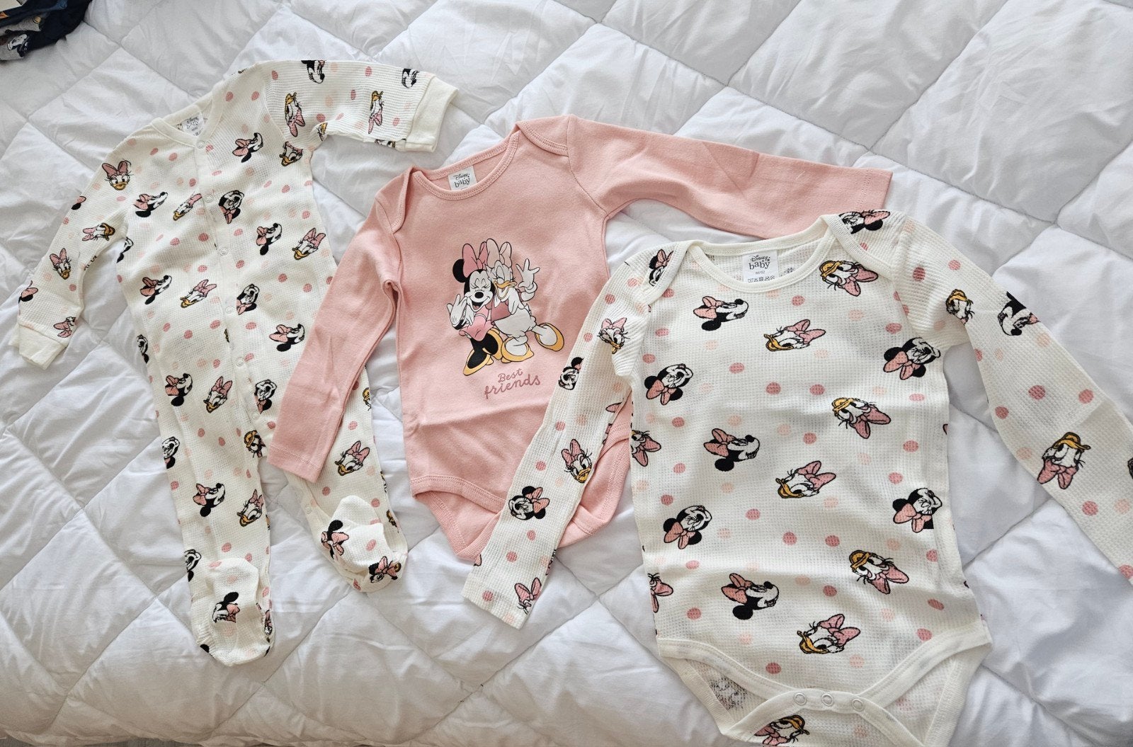 Disney Baby Minnie Mouse Rompertjes en boxpakje - Maat 86/92, Meisje, Nieuw, Disney Baby, Ophalen of Verzenden