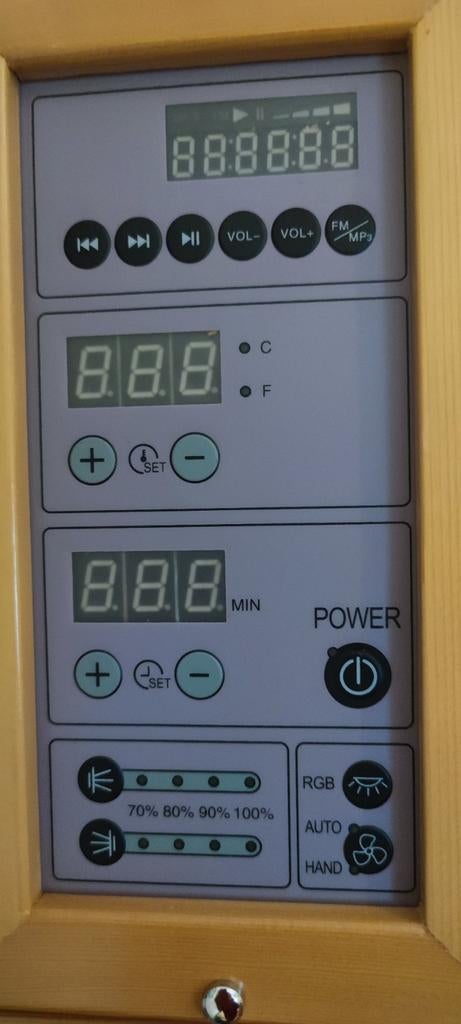 Zgan Medicab Infrarood Sauna 2 persoons, Ophalen, Zo goed als nieuw, Complete sauna