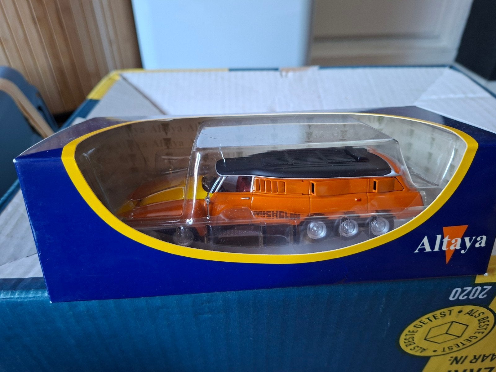 Modelauto Altaya Michelin, Hobby en Vrije tijd, Modelauto's | 1:32, Ophalen of Verzenden, Nieuw, Auto, Overige merken