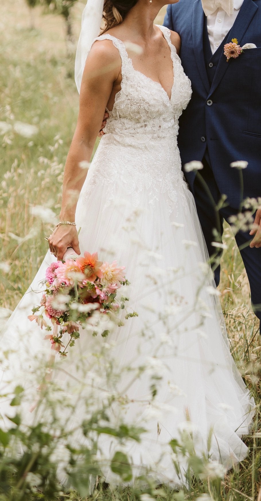 Pronovias trouwjurk, Ophalen of Verzenden, Zo goed als nieuw, Wit, Trouwjurk