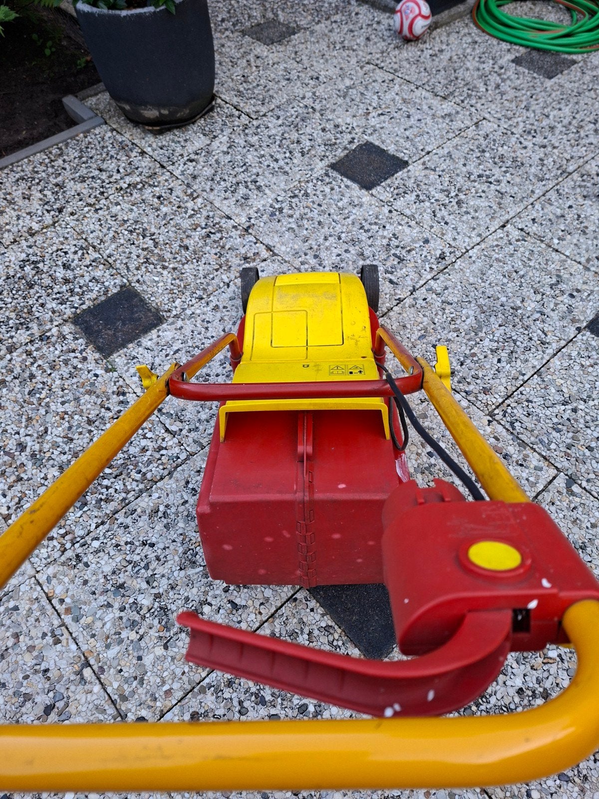 WOLF-Garten grasmaaier - Elektrisch, gebruikt, Ophalen, Cirkelmaaier, Gebruikt, Elektrische grasmaaier
