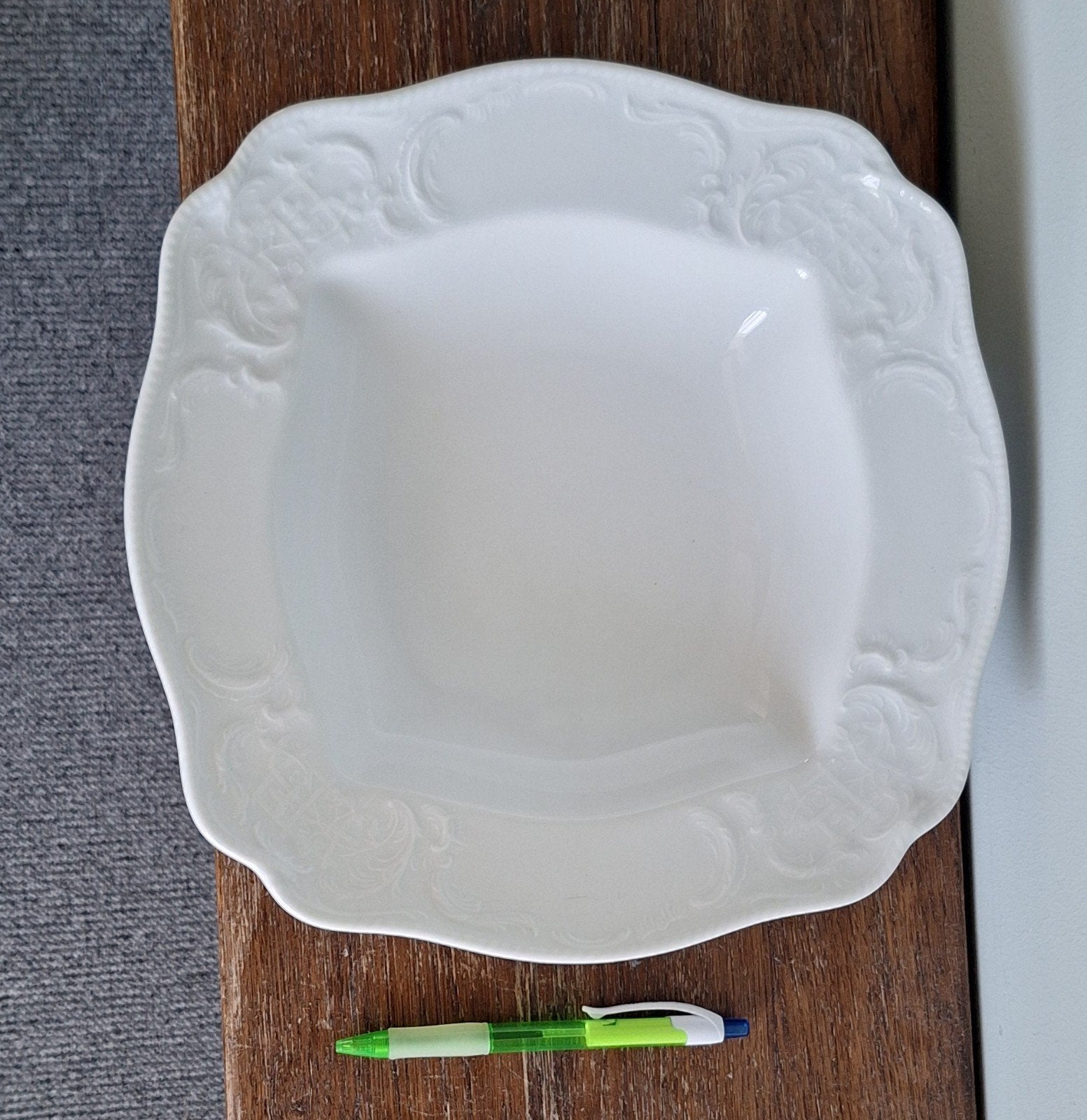 Rosenthal Sanssouci vierkante serveerschaal 28cm, Ophalen of Verzenden