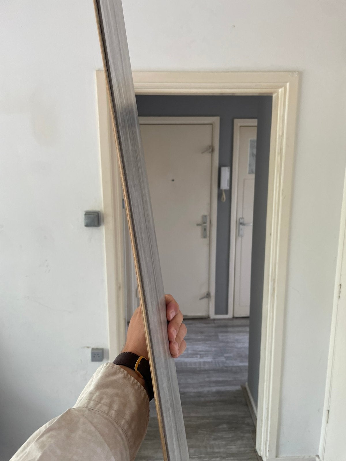Vloer met spoed weg morgen ophalen!!, Doe-het-zelf en Verbouw, Vloerdelen en Plavuizen, Ophalen, Kunststof, Gebruikt, 50 tot 150 cm