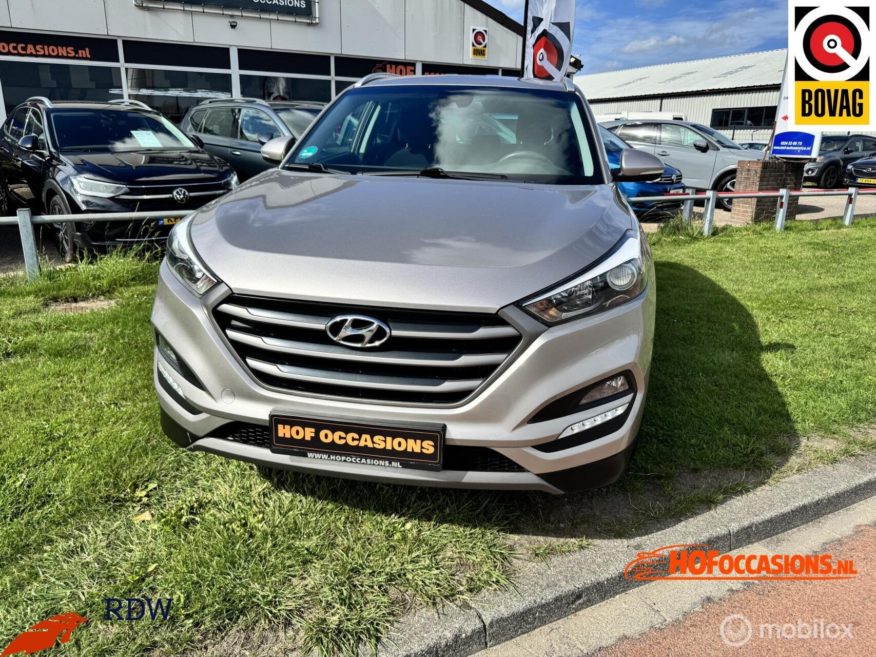 Hyundai Tucson 1.6 T-GDi Comfort NAVI/TREKHAAK/STOELVERWARMI, Voorwielaandrijving, Gebruikt, 1591 cc, 4 cilinders