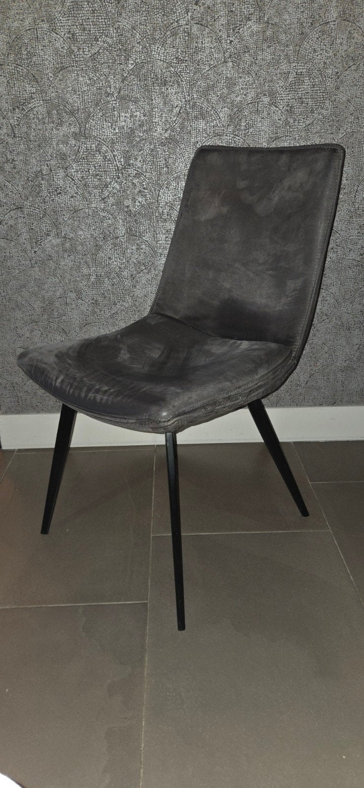 1 taupe stoel van dok2, Ophalen, Gebruikt, Overige kleuren, Eén