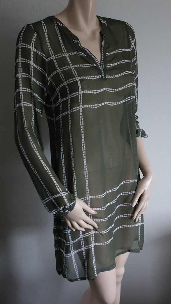 nieuw groen EXPRESSO (strand) tuniek jurkje, Overige typen, Nieuw, Meerkleurig, Verzenden
