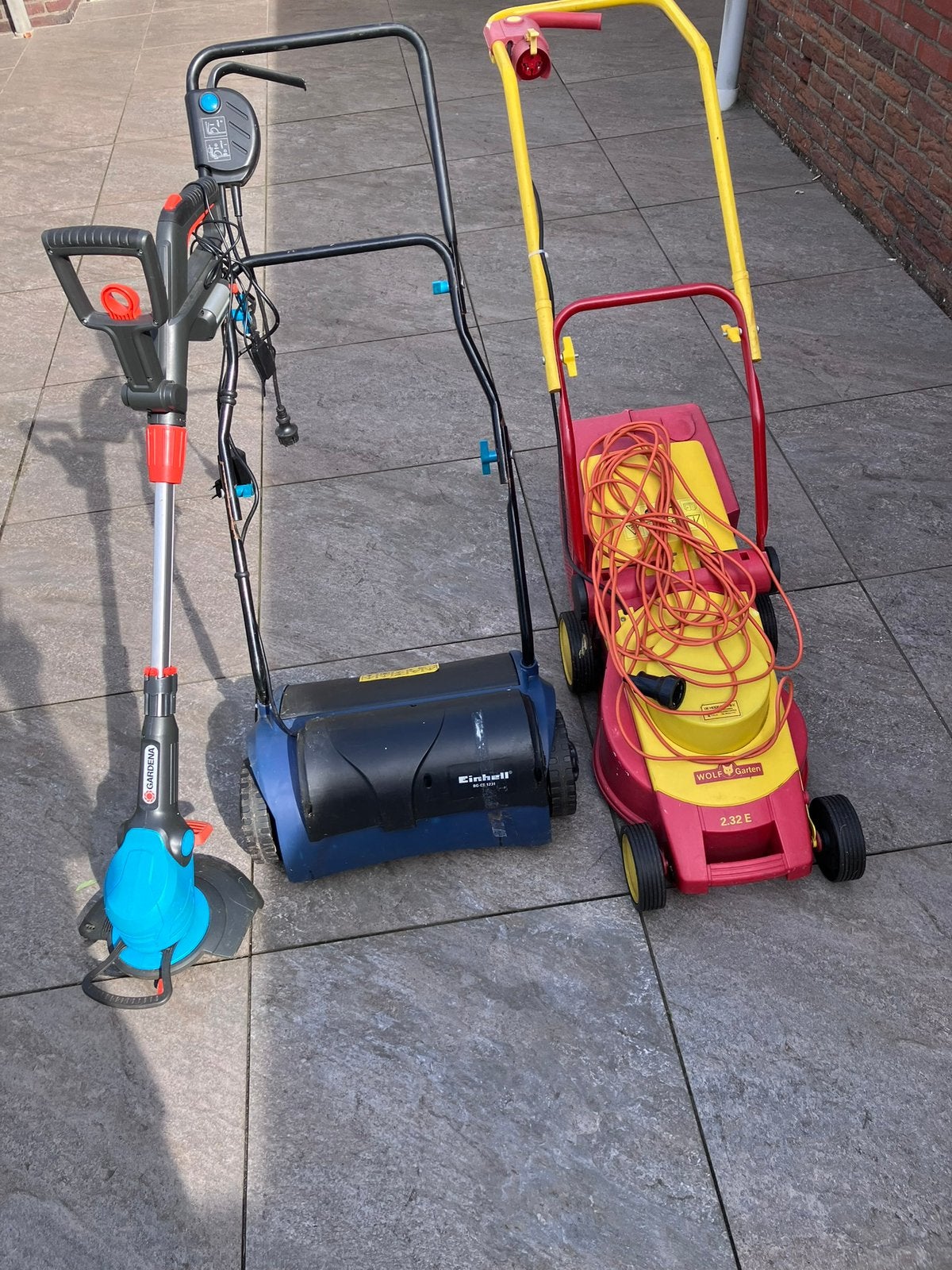 Gras bewerken, Ophalen, Zo goed als nieuw, 30 tot 50 cm, Elektrisch