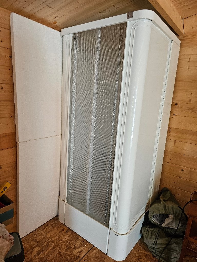 Complete douchecabine met thermostaatkraan en eldom boiler, Ophalen, 200 cm of meer, 75 cm of meer, Overige typen