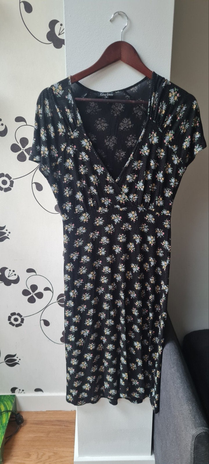 King Louie jurk maat M, Kleding | Dames, Maat 38/40 (M), Meerkleurig, Ophalen of Verzenden, Knielengte