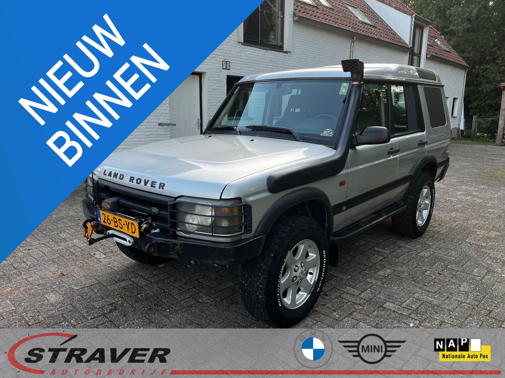 Land Rover Discovery 2.5 Td5 E |APK t/m Juli 2027, Auto's, Stof, Gebruikt, 2495 cc, 139 pk