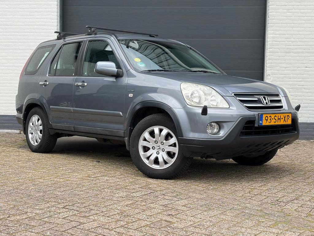 Honda CR-V 2.0i ES Automaat|Airco|Cruise, Auto's, Honda, Automaat, 1998 cc, Gebruikt, Zwart