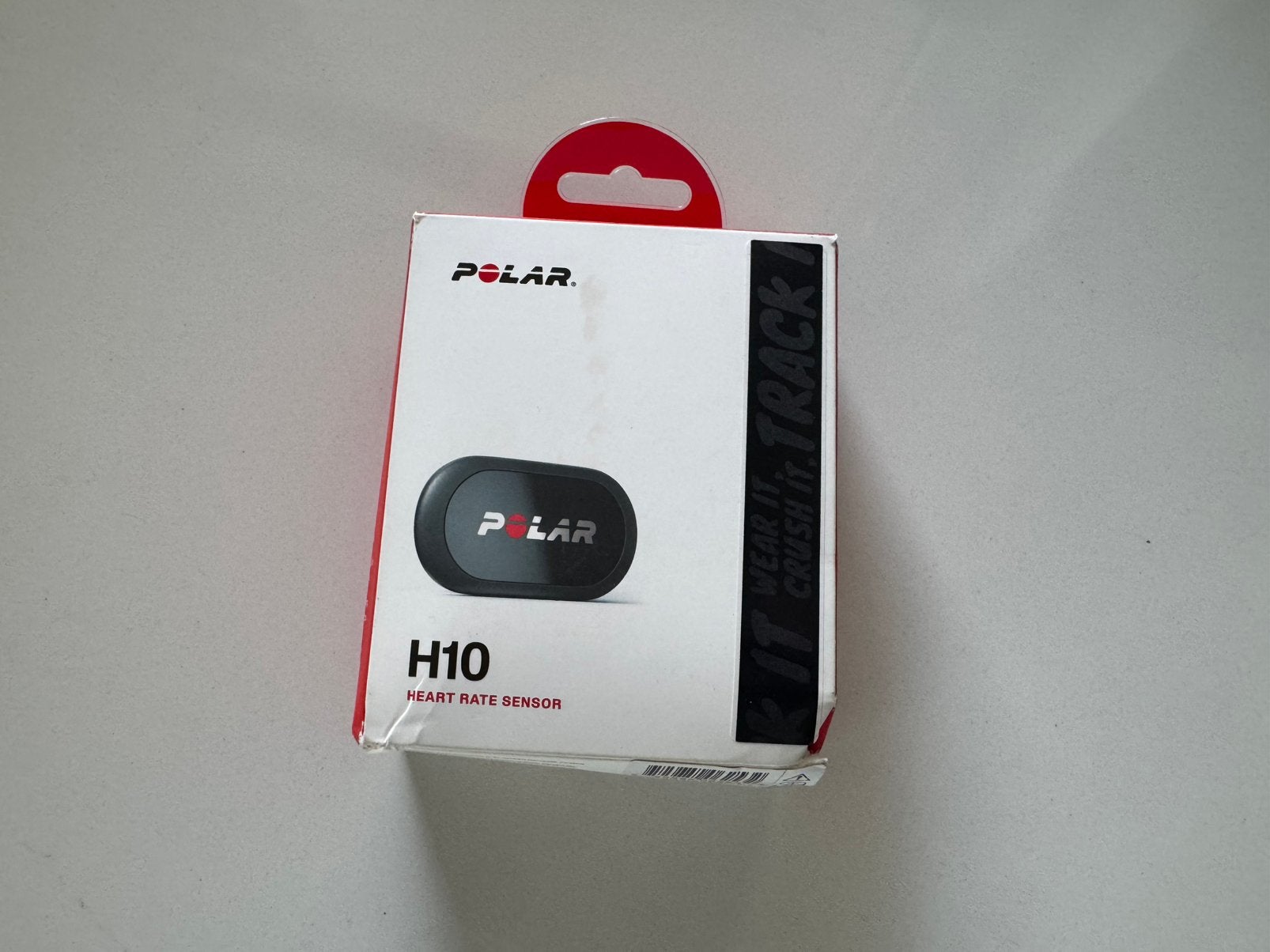 Polar H10 Hartslagmeter Borstband Zwart Crush M-XXL, Ophalen of Verzenden, Nieuw, Polar, Waterdicht