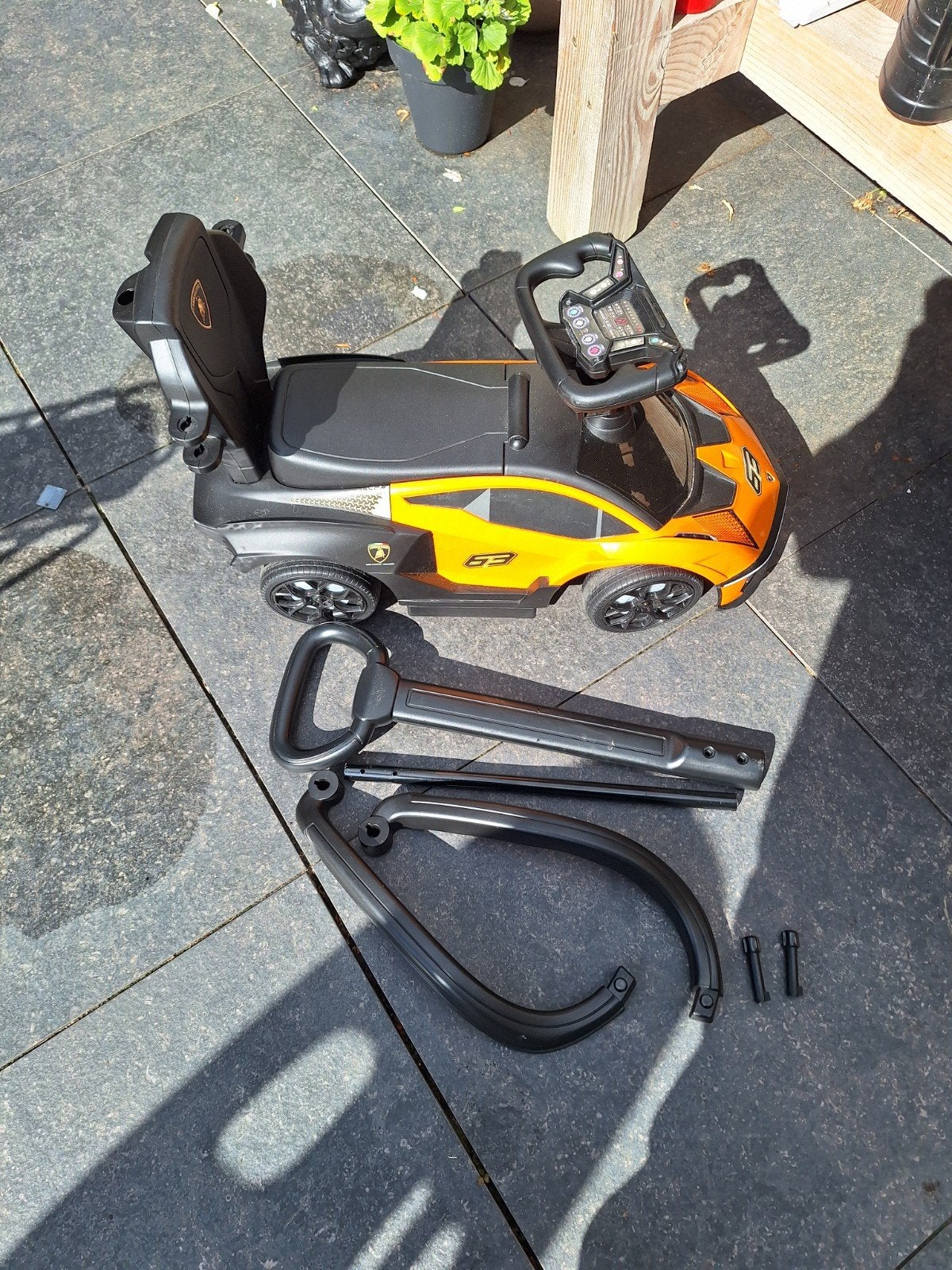 lamborgini loopwagen, Ophalen, Zo goed als nieuw, Loopvoertuig