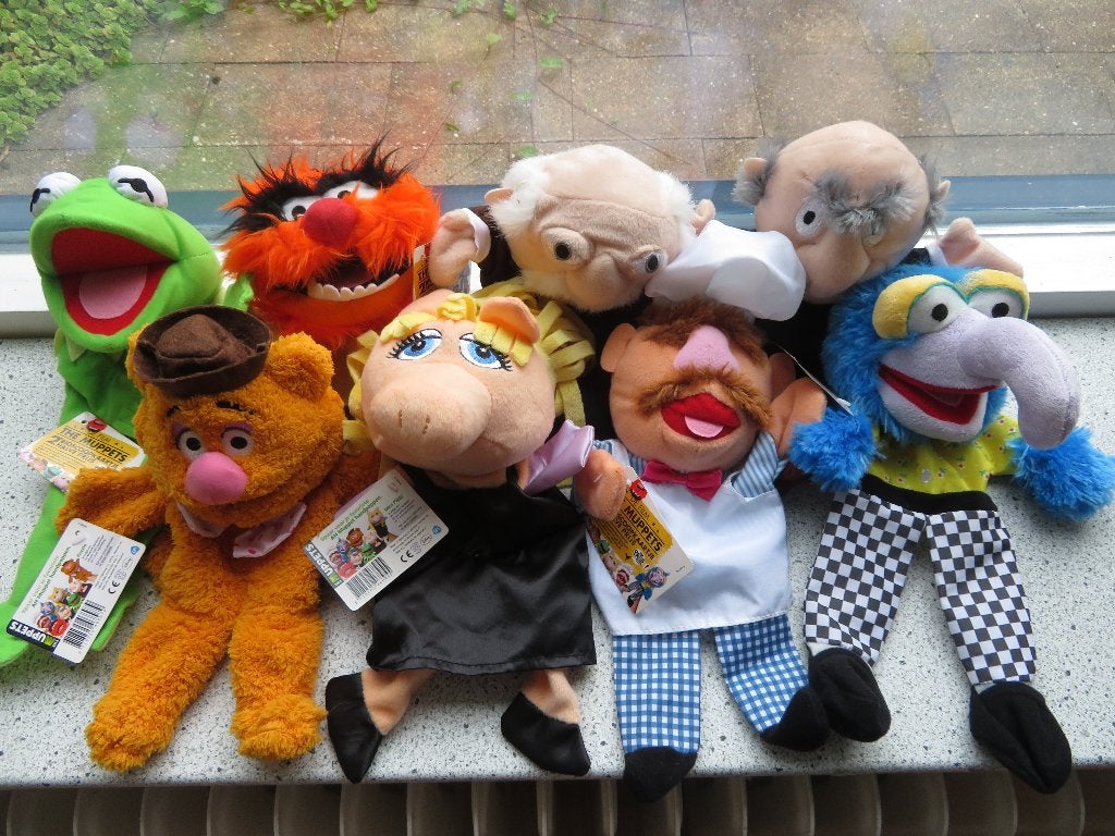 Handpop Miss Piggy van The Muppets AH Mega zacht materiaal, Albert Heijn, Overige typen, Nieuw, Ophalen of Verzenden