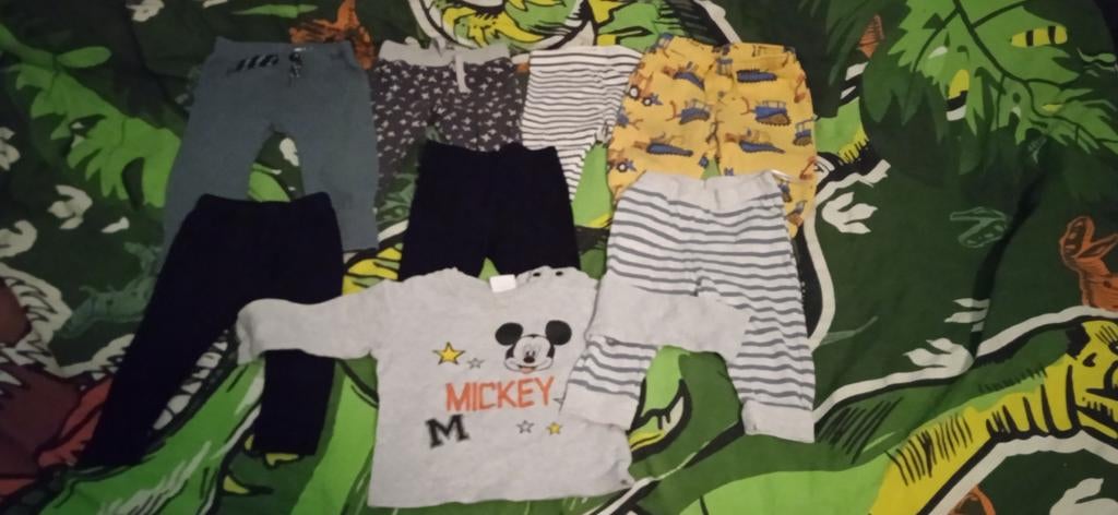 Babykleding maat 74: broekjes en longsleeve, Ophalen, Gebruikt, Jongetje of Meisje, Overige typen