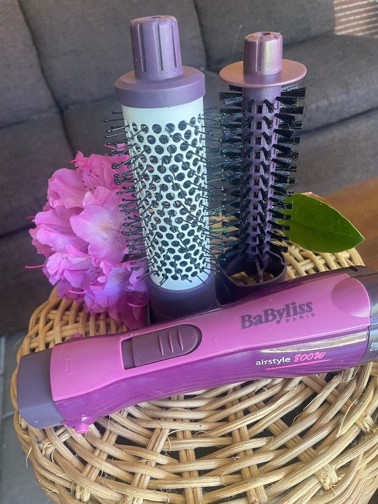 Krulborstel Babyliss Airstyle  800 watt Paars, Witgoed en Apparatuur, Persoonlijke-verzorgingsapparatuur, Zo goed als nieuw, Haarverzorging