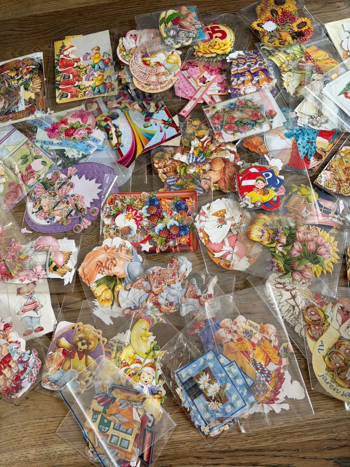 50 zakjes met meerdere 3D plaatjes in een zakje, Hobby en Vrije tijd, Ophalen of Verzenden, Zo goed als nieuw, Overige thema's