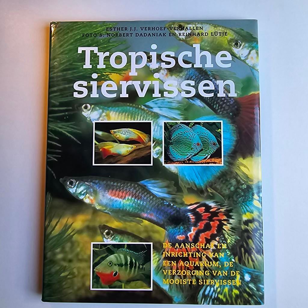 E.J.J. Verhoef-Verhallen - Tropische siervissen, E.J.J. Verhoef-Verhallen, Ophalen of Verzenden, Zo goed als nieuw, Vissen