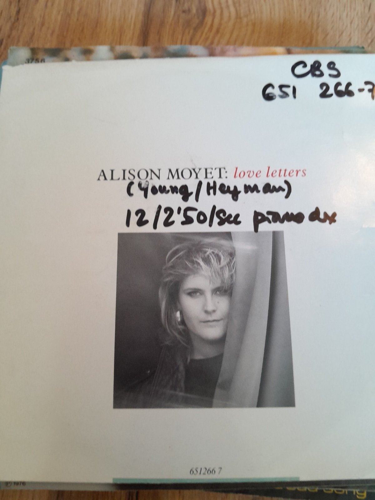 alison moyet 7 inch love letters, Ophalen of Verzenden, Zo goed als nieuw, Pop