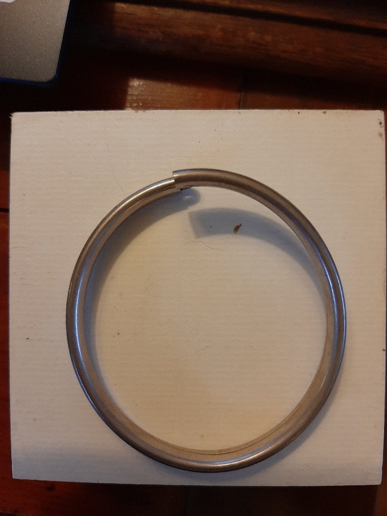 zilveren slavenarmband, Sieraden, Tassen en Uiterlijk, Armbanden, Ophalen of Verzenden, Zo goed als nieuw, Zilver, Zilver