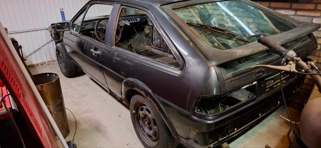 Scirocco mk2 in onderdelen., Ophalen