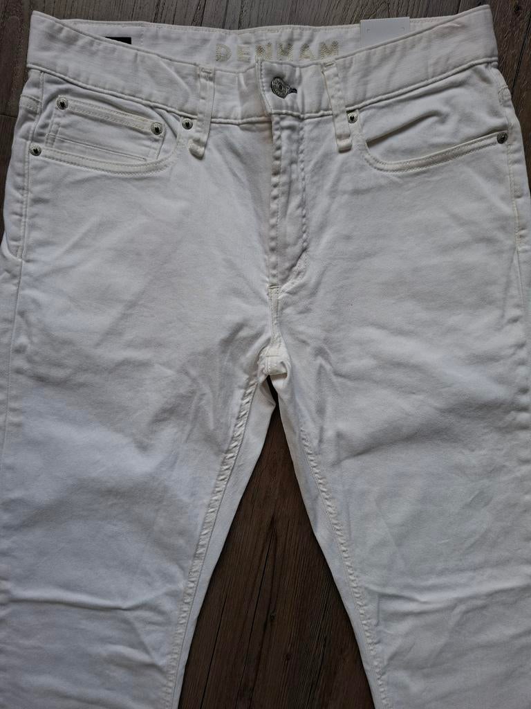 DENHAM Razor slimfit jeans W32 L32, Wit, Nieuw, W32 (confectie 46) of kleiner, Ophalen of Verzenden