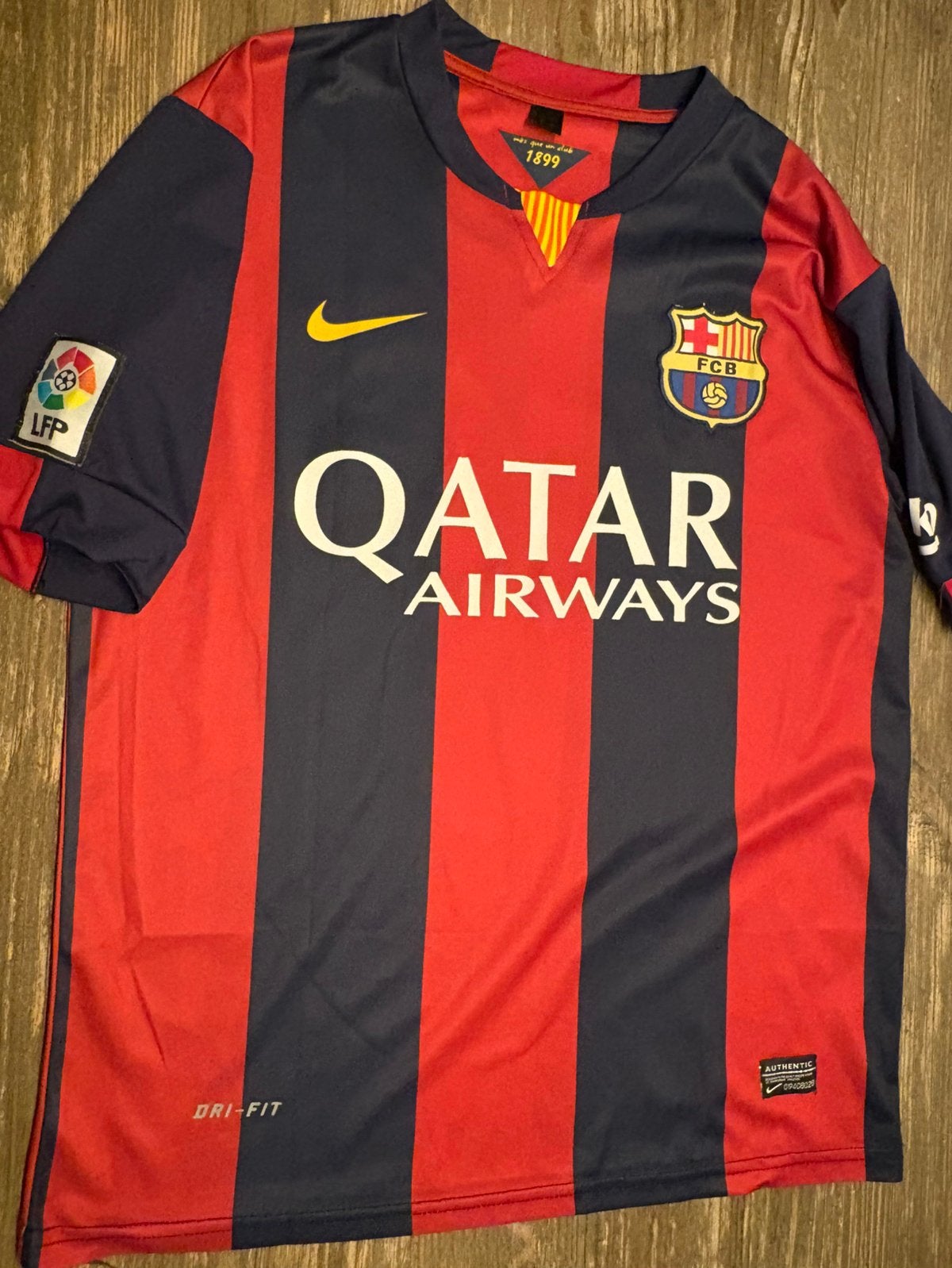 Barcelona shirt maat M, Ophalen of Verzenden, Zo goed als nieuw, Shirt