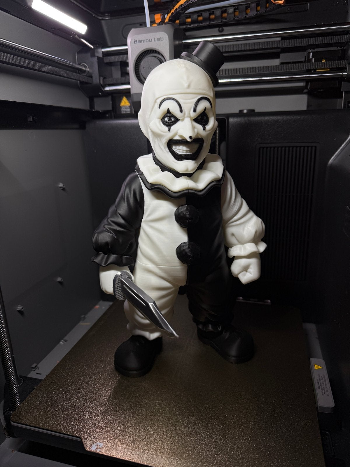 Art the Clown 3D geprint beeldje - Terrifier, Ophalen of Verzenden, Nieuw